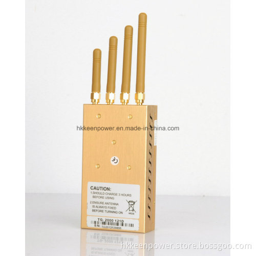Portable High Power Handheld Cellphone Jammer GPS Jammers